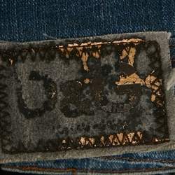 D&G Blue Denim Button Front Jacket S
