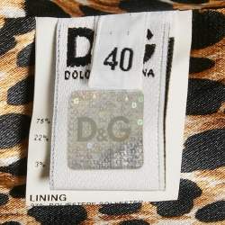 D&G Green Satin Strappy Short Dress S