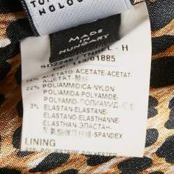 D&G Green Satin Strappy Short Dress S