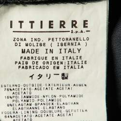 Pre Owned D&G Black Crepe Light Weight Shirt Jacket M