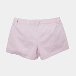 Pre Owned D&G Purple Cotton Shorts XS Waist 26"
