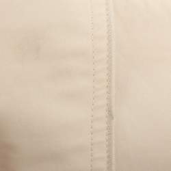 Pre Owned D&G Beige Gabardine Belted Trench Coat M