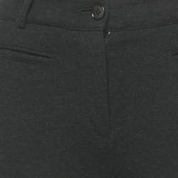 Pre Owned D&G Black Viscose Blend Stretch Slim Fit Trousers S 