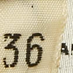 Pre Owned D&G Black Sequin & Satin Pencil Skirt XS