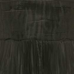 Pre Owned فستان دولتشي أند غابانا دانتيل أسود بلا أكمام قصير ميديوم