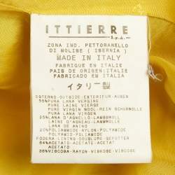 Pre Owned D&G Brown Wool Blend Jacket and Pants Set M