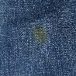 Pre Owned D&G  Blue Denim Ruched Wide Leg Jeans Jeans M/Waist 34"