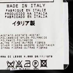 Pre Owned D&G Black Satin Ruched Sleeveless Bustier Dress M