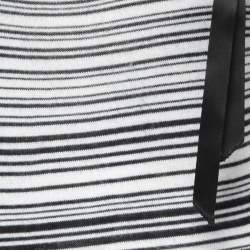 Pre Owned D&G Monochrome Knit Dress L