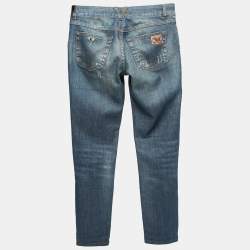 D&G Blue Distressed Denim Jeans S