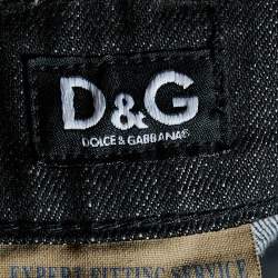 Pre Owned D&G Black Denim Wonder Fit Jeans S