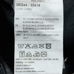 Pre Owned D&G Black Denim Wonder Fit Jeans S