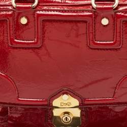 D&G Red Patent Leather Allyson Bag