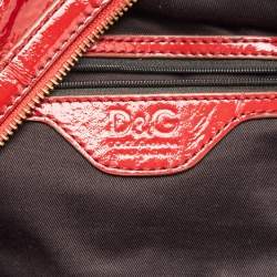 D&G Red Patent Leather Allyson Bag
