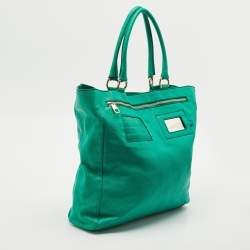 D&G Green Leather Ania Tote