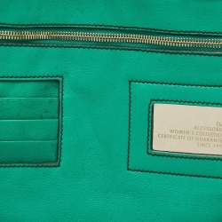 D&G Green Leather Ania Tote