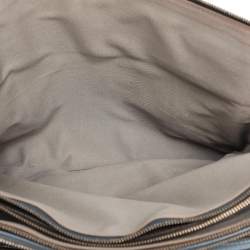 Pre Owned D&G Tricolor Leather Lily Twist Satchel