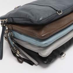 Pre Owned D&G Tricolor Leather Lily Twist Satchel