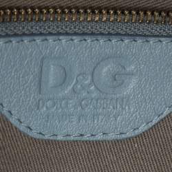 Pre Owned D&G Tricolor Leather Lily Twist Satchel