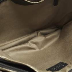 Pre Owned D&G Lily Twist Black Leather Laptop Bag