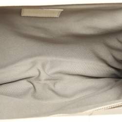 مملوكة مسبقًا حقيبة بمقبض علوي دي آند جي ليلي تويست جلد بيج