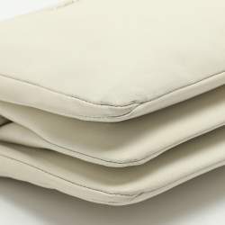 مملوكة مسبقًا حقيبة بمقبض علوي دي آند جي ليلي تويست جلد بيج