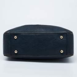 D&G Blue Leather Satchel