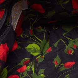 Pre Owned D&G Maroon Leather Satchel