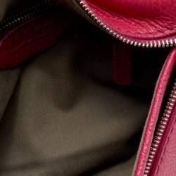 Pre Owned D&G Pink Leather Micol Shoulder Bag