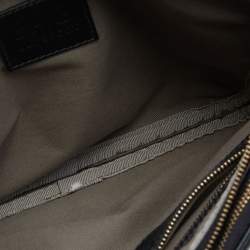 Pre Owned D&G Black Quilted Leather Lily Sport Crossbody Bag