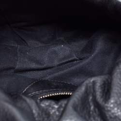 Pre Owned D&G Black Leather Shoulder Bag