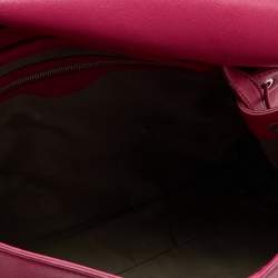 D&G Pink Leather Miss Dolce Top Handle Bag