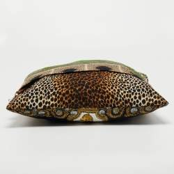 D&G Multicolor Printed Canvas Ania Chain Shoulder Bag