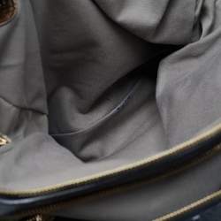 Pre Owned D&G Bronze/Multicolor Leather Lily Satchel