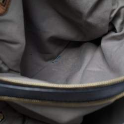 Pre Owned D&G Bronze/Multicolor Leather Lily Satchel