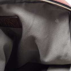 Pre Owned D&G Bronze/Multicolor Leather Lily Satchel