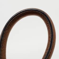 Pre Owned D&G Bronze/Multicolor Leather Lily Satchel