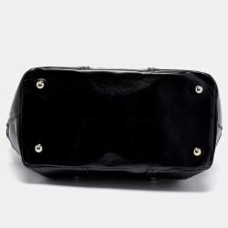 D&G Black Patent Leather Zoe Bag