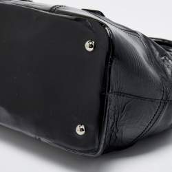 D&G Black Patent Leather Zoe Bag