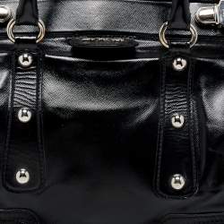 D&G Black Patent Leather Zoe Bag
