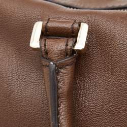 Pre Owned D&G Brown Leather Vilma Bag