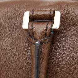 Pre Owned D&G Brown Leather Vilma Bag