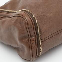 Pre Owned D&G Brown Leather Vilma Bag