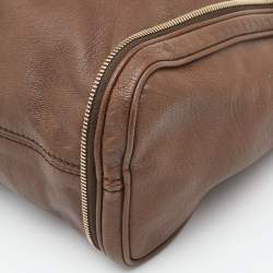 Pre Owned D&G Brown Leather Vilma Bag