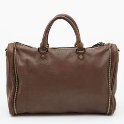Pre Owned D&G Brown Leather Vilma Bag