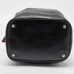 Pre Owned D&G Multicolor Leather Lily Bowler Bag