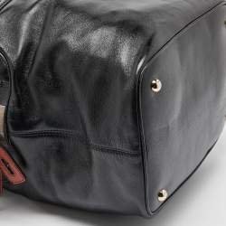 Pre Owned D&G Multicolor Leather Lily Bowler Bag