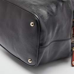 Pre Owned D&G Multicolor Leather Lily Bowler Bag