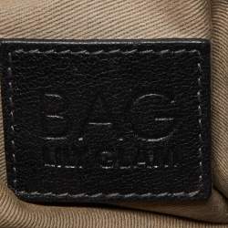 D&G Black Quilted Leather Lily Glam Tote