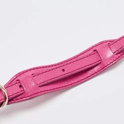 Pre Owned D&G Pink Leather Miss Allyson Shoulder Bag